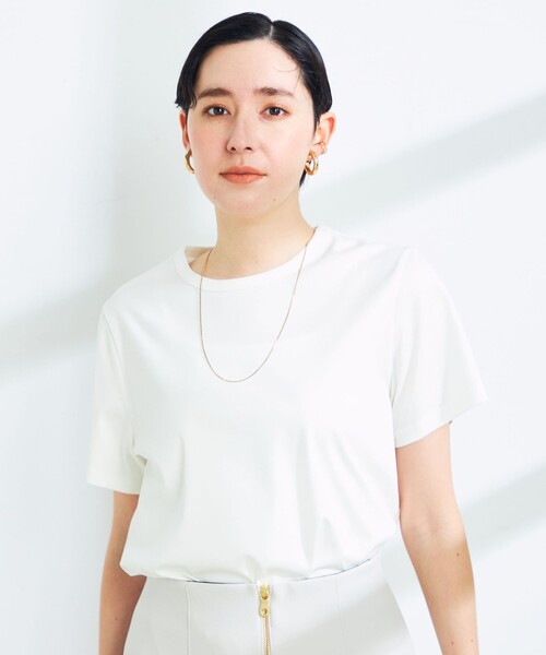 「NOLLEY'S Sophi」 半袖Tシャツ 36 オフホワイト レディース_画像5
