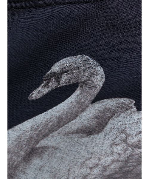 SORIN（ソリン） tシャツ 半袖 Swan Printed Choker Bodysuit/スワン