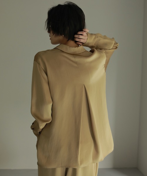 「ETRE TOKYO」 長袖シャツ FREE ベージュ レディース_画像2