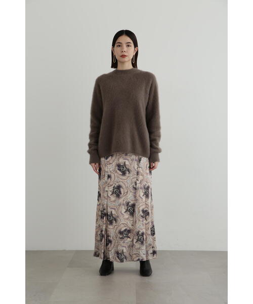 「JILL STUART」 ロングスカート 0 パープル レディース_画像6