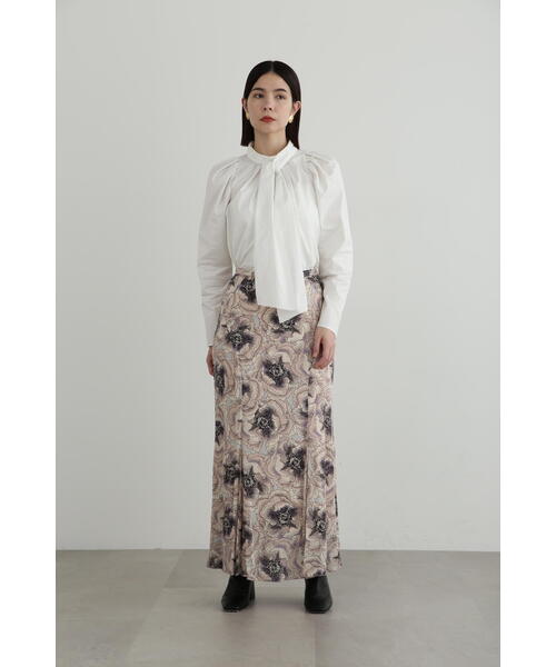 「JILL STUART」 ロングスカート 0 パープル レディース_画像8