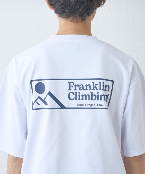 「Franklin Climbing」 半袖Tシャツ MEDIUM ホワイト メンズ_画像5
