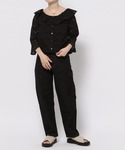 「GLOBAL WORK」 7分袖ブラウス X...の詳細画像4