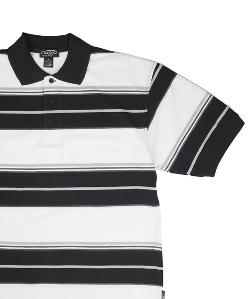 ポロシャツ 半袖 「T19」「Cal Top/キャルトップ」STRIPE POLO SHIRTS メンズ レディース | Cal Top | 09