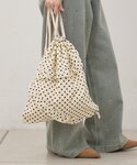 デイバック リュック 「A4収納可」フリルナッ...の詳細画像1