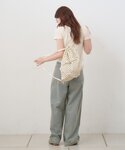 デイバック リュック 「A4収納可」フリルナッ...の詳細画像4