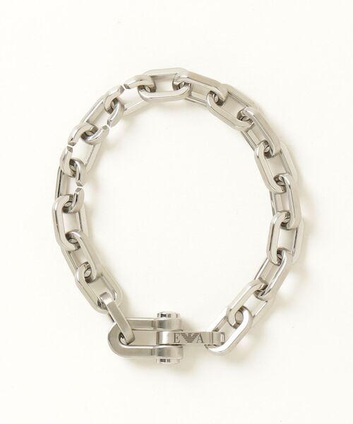 Emporio Armani ブレスレット シルバーカラー EMPORIO ARMANI 「EMPORIO ARMANI」 ブレスレット FREE シルバー