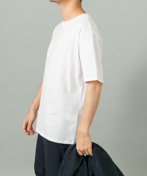 「URBAN RESEARCH ROSSO MEN」 半袖Tシャツ LARGE ホワイト メンズ_画像9