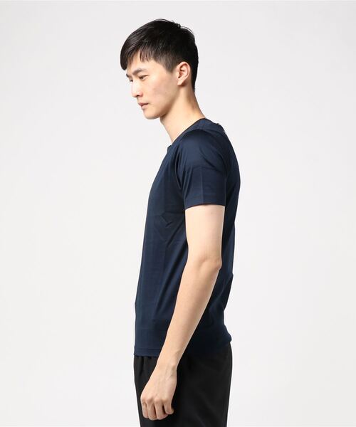 「Gran Sasso」 半袖Tシャツ 48 オリーブ メンズ_画像2