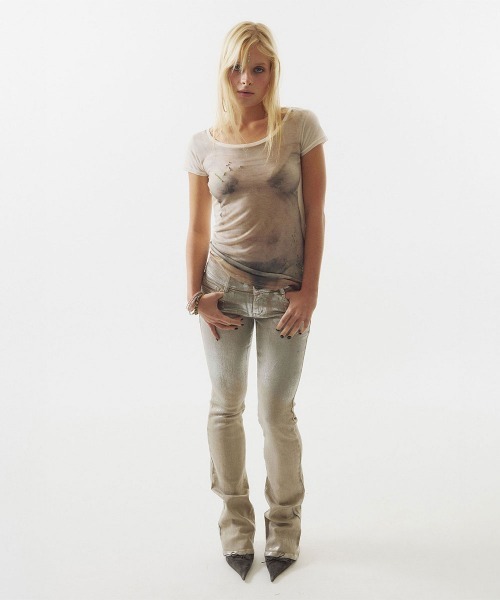SCULPTOR（スカルプター） tシャツ 半袖 Wet Sheer Tee レディース