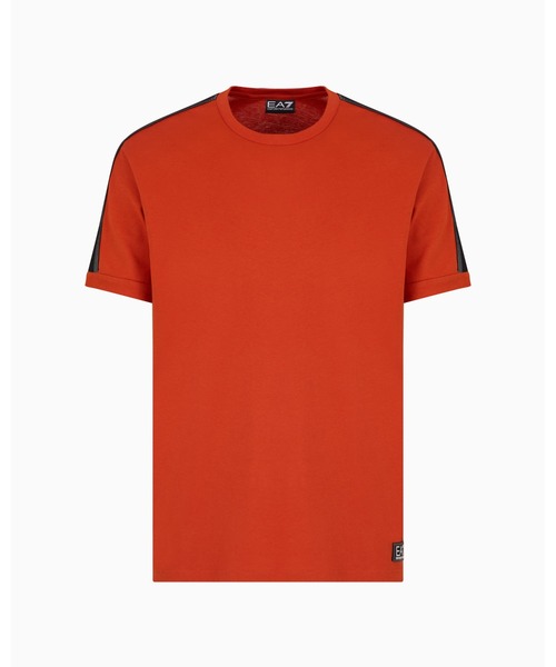 EA7 「EMPORIO ARMANI EA7」 半袖Tシャツ X-SMALL ブラック メンズ