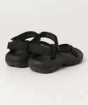「Teva」 フラットサンダル 23cm ブラ...の詳細画像1