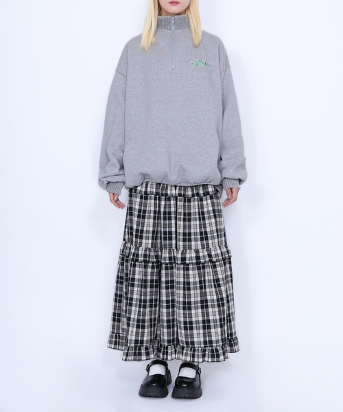 「PUNYUS」 フリルスカート 3 レッド レディース_画像2