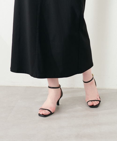 「natural couture」 ロングスカート FREE ブラック レディース_画像3