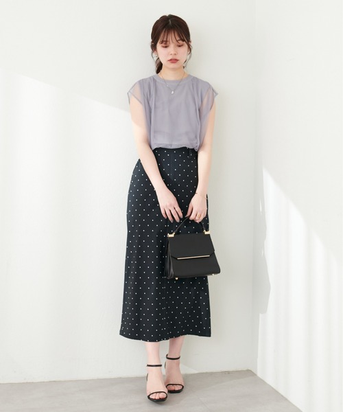「natural couture」 ロングスカート FREE ブラック レディース_画像5