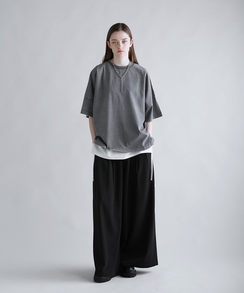 「SOCCE」 スラックス M チャコール メンズ_画像6