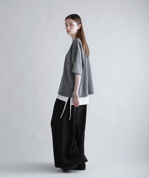 「SOCCE」 スラックス M チャコール メンズ_画像8