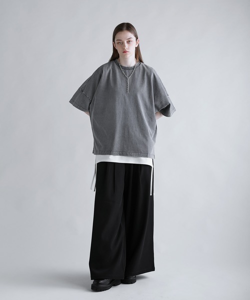 「SOCCE」 スラックス M チャコール メンズ_画像9