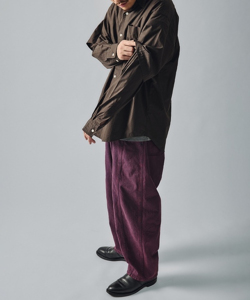 「JOURNAL STANDARD J.S HOMESTEAD」 デニムパンツ LARGE パープル メンズ_画像5
