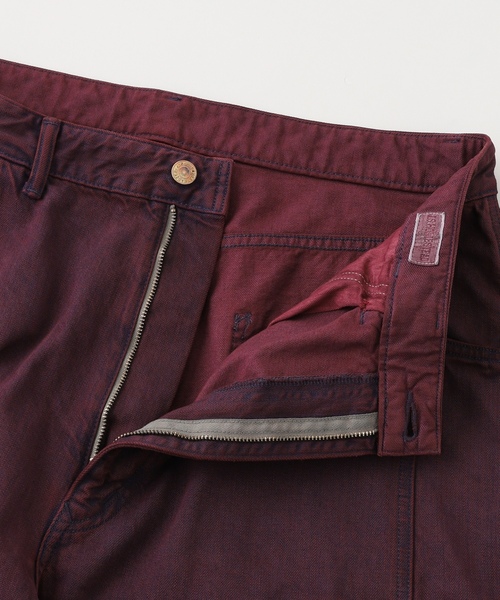 「JOURNAL STANDARD J.S HOMESTEAD」 デニムパンツ LARGE パープル メンズ_画像8