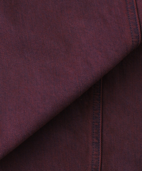 「JOURNAL STANDARD J.S HOMESTEAD」 デニムパンツ LARGE パープル メンズ_画像9