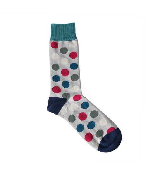 ❣️新品 ボッテガ❣️ DOT SOCK ドット ソック 23cm 9cmヒール London Shoe Make 靴下 ドット柄 / dot 日本製 メンズソックス