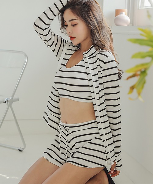 レディース♡ガールズ♡ショートパンツ付きビキニ♡Mサイズ♡ Lace Ladies 水着 ラッシュガード ショートパンツ付きビキニ水着