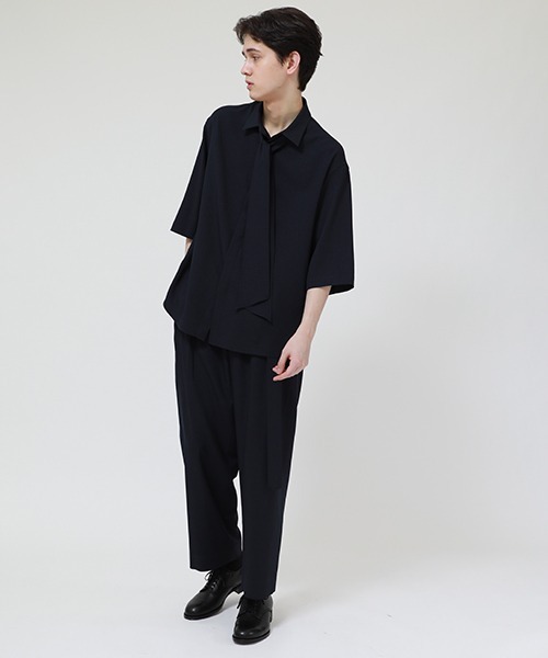 CULLNI（クルニ） シャツ ブラウス 【CULLNI】EX.SCARF SS SH