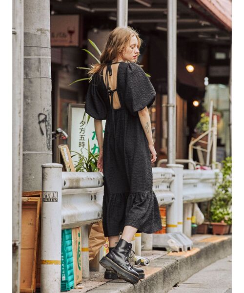 ワンピース バックオープンワンピース Zozotown Paypayモール店 通販 Paypayモール