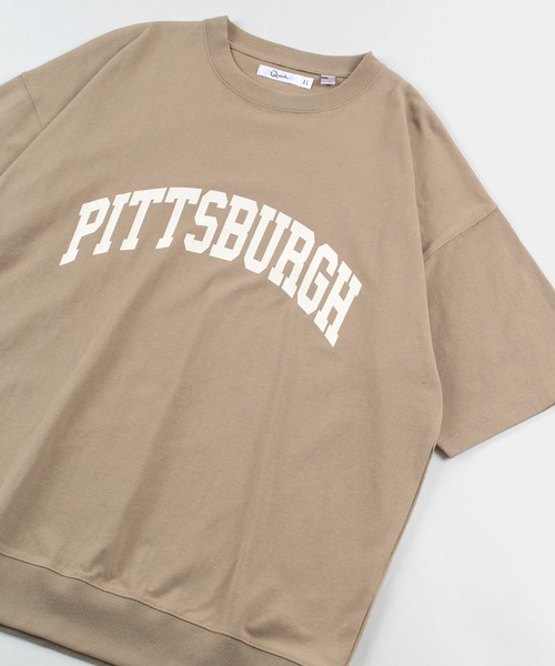 tシャツ Tシャツ カレッジロゴ USA コットン バックプリントT