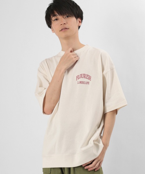 tシャツ Tシャツ カレッジロゴ USA コットン バックプリントT