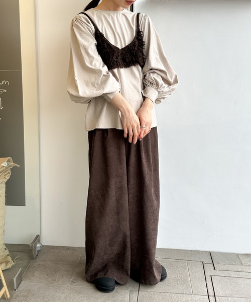 ブラウス シャツ ボリュームスリーブブラウス レディース : ZOZOTOWN