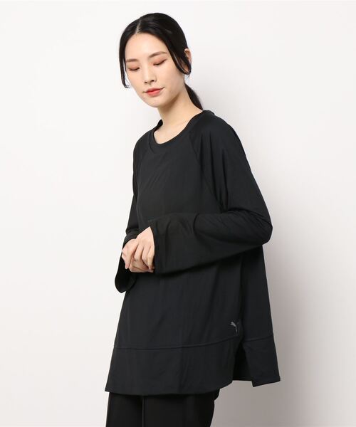 PUMA tシャツ プーマ ウィメンズ マタニティ ヨガ スタジオ ベル