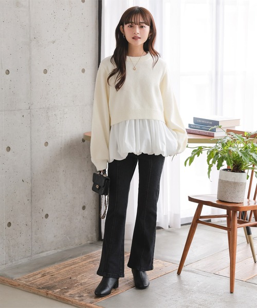 ジーンズ デニム デニムパンツ 「 低身長向けサイズ 」 ハイウエスト