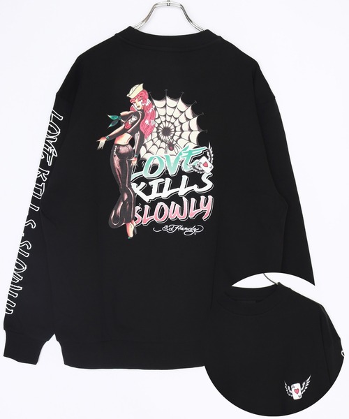 Ed Hardy（エド・ハーディー） トレーナー スウェット ビッグ