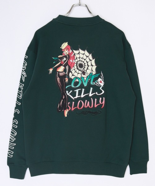 Ed Hardy（エド・ハーディー） トレーナー スウェット ビッグ