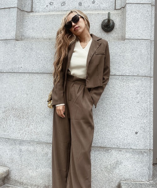 esutoreja（エストレジャ） セットアップ ショートジャケットパンツ