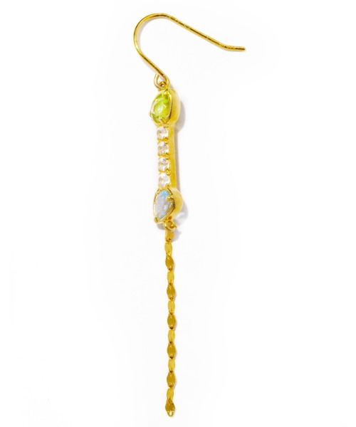 les bonbon ピアス 「les bon bon」lily chain pierce BOB274A
