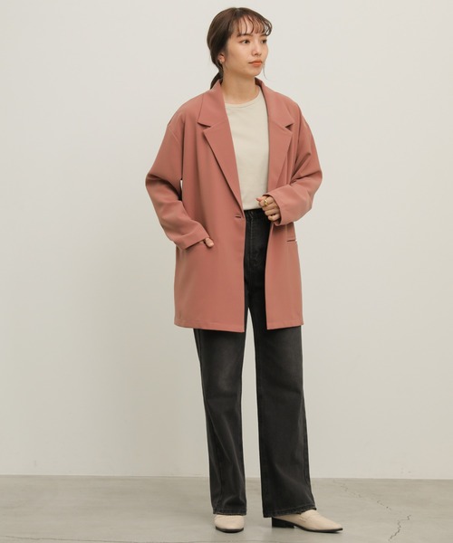select MOCA（セレクトモカ） コート アウター サイドスリットルーズ