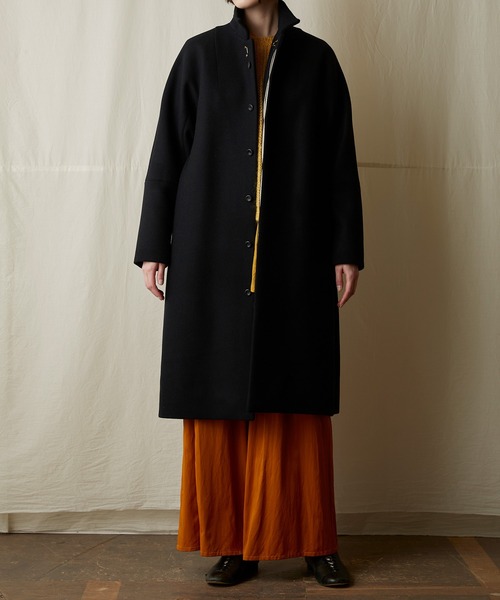 suzuki takayuki ステンカラーコート コート standing-collar