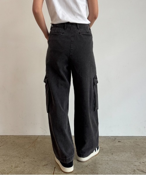 fuv. カーゴパンツ wide kago denim pants ワイドカーゴデニム