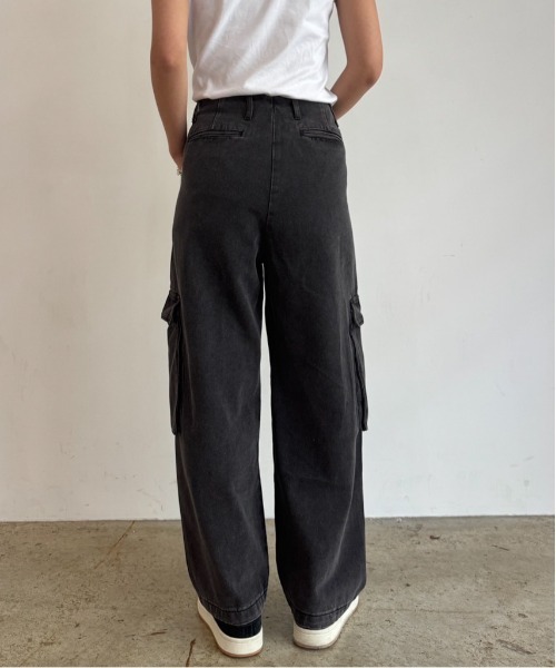 fuv. カーゴパンツ wide kago denim pants ワイドカーゴデニム