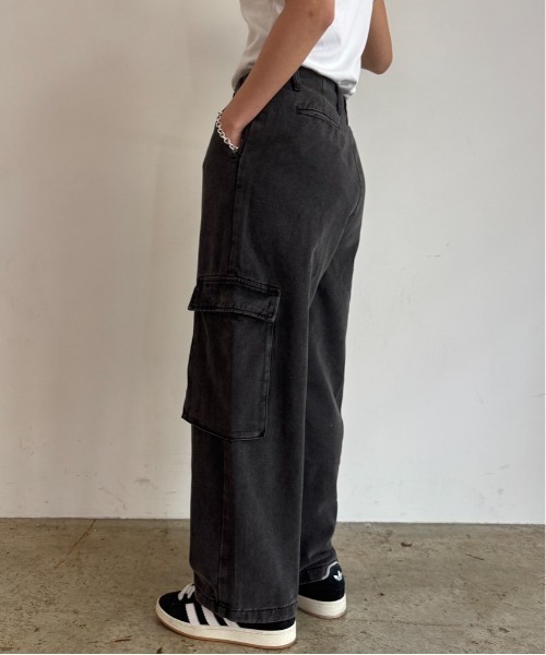 ZARAワイドデニム 2wayカーゴパンツM ZARA♥ワイドデニム 2wayカーゴパンツ♥S♥新品送料込み - メルカリ