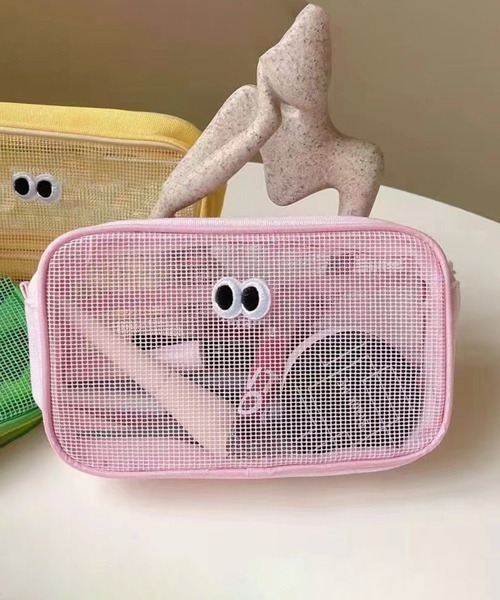 Pochi Pouch ポーチ Pouch/「2サイズ展開」ワンポイント