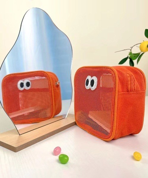 Pochi Pouch ポーチ Pouch/「2サイズ展開」ワンポイント