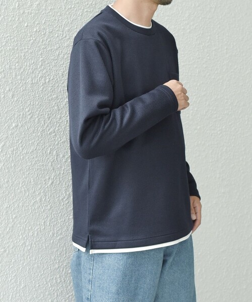 Naptime フェイクレイヤード ロングtシャツ Naptime.】 フェイクレイヤードLONG T-SHIRTS-WHITE - メルカリ