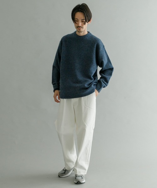 URBAN RESEARCH セーター ニット 「UR GREEN」クルーネックニット 