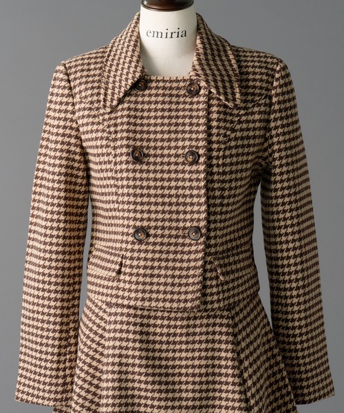 emiriawiz（エミリアウィズ） コート アウター 卒園式 Houndstooth
