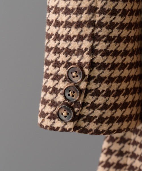 emiriawiz コート アウター Houndstooth pattern jacket レディース