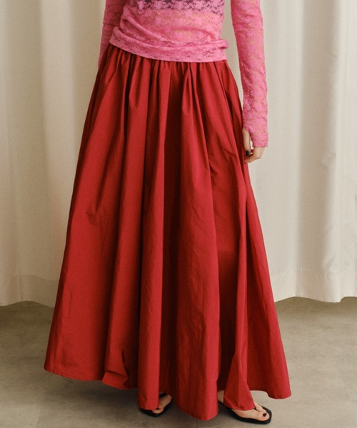 ▽ボリュームタフタスしスカート▽ スカート Voluminous taffeta skirt/ボリュームタフタスカート